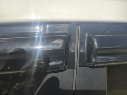 4-Piece Tape-On Window Deflectors for Toyota Corolla 2014-2019 Sun, Rain, and Vent Visor Protection, 2mm-thick
