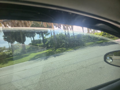 4-Piece Tape-On Window Deflectors for Toyota Corolla 2014-2019 Sun, Rain, and Vent Visor Protection, 2mm-thick