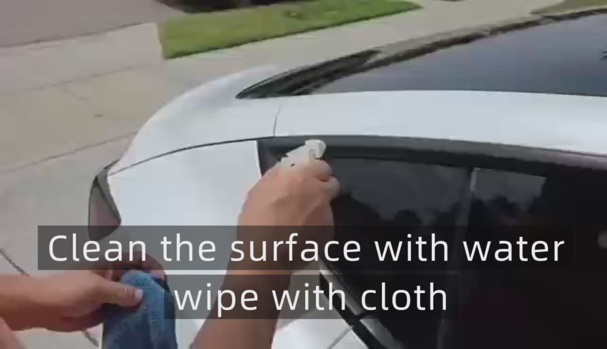 Load video: How to install tape-on window visors